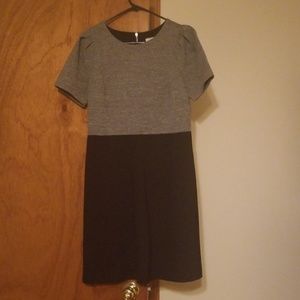 Black and grey dress